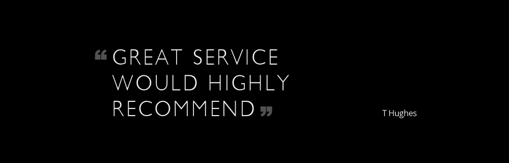 Great Service, Would Highly Recommend