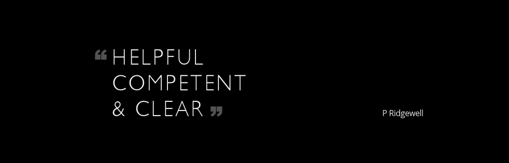 Helpful Competent & Clear